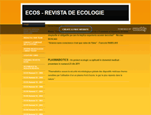 Tablet Screenshot of ecos-magazine.com